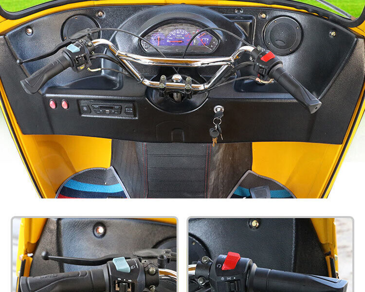 Taxi Relieve Your Worries Passenger-carrying Gasoline Powered Tricycle Tuk Tuk Taxi Petrol Motorcycle Other Tricycles