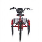 The Newest Hot Adult Electric Tricycle 24 Inch 3 Wheel with Lithium Battery Brushless Motor Rear Basket & 300KG Load Capacity - image 4