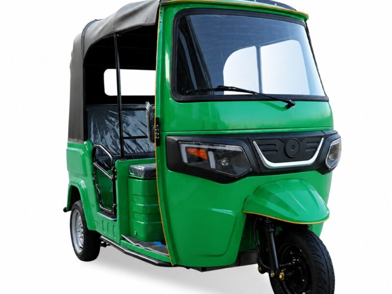 Three-wheeled Tuk-tuk/motorcycle with Gasoline Engine Passenger Tricycle Gasoline Passenger Tricycle with Chnopy