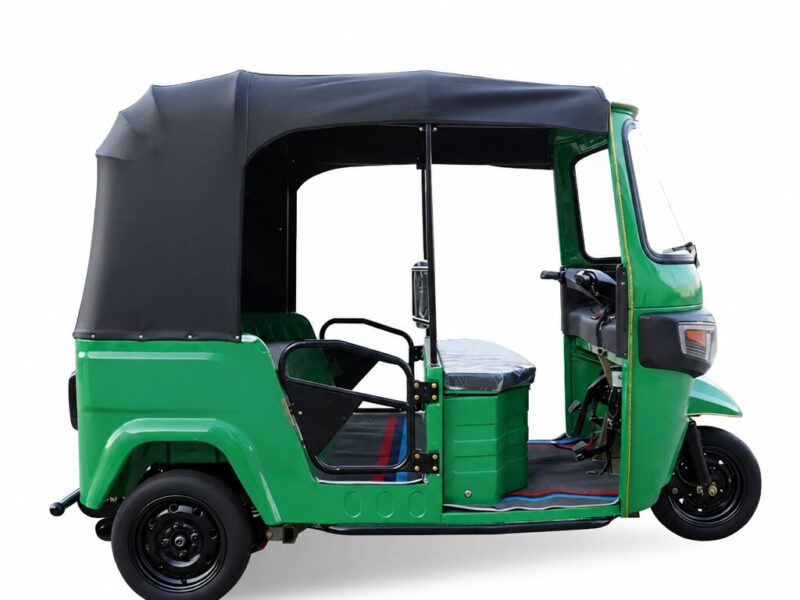 Three-wheeled Tuk-tuk/motorcycle with Gasoline Engine Passenger Tricycle Gasoline Passenger Tricycle with Chnopy