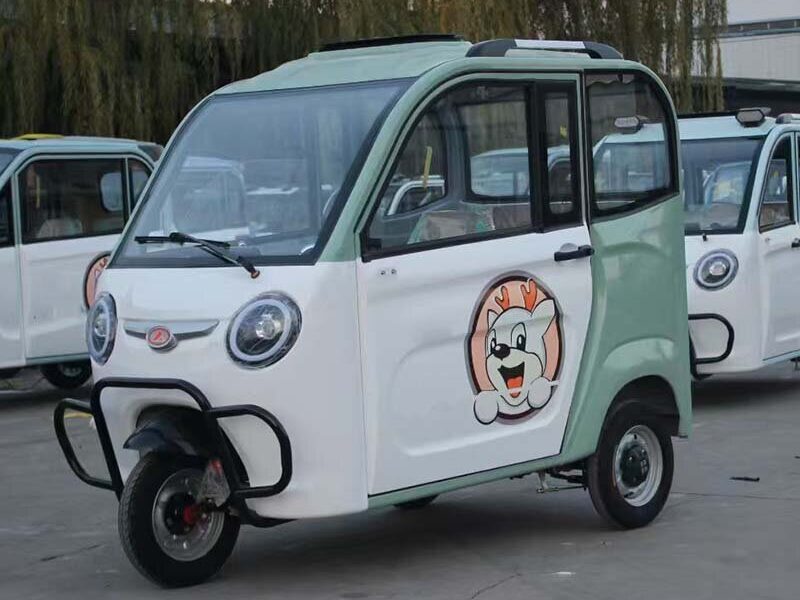 Tricycle Bike Electric Fully Enclosed Mobility Scooter Adult 3 Wheel Electric Chinese Tricycles for Adults Without License