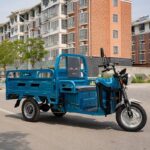Wholesale 850W-1000W Electric Cargo Tricycle 60V 3-Wheel Bike for Adults with Open Body Electric Motorcycle Tricycle - image 2