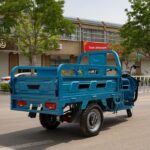 Wholesale 850W-1000W Electric Cargo Tricycle 60V 3-Wheel Bike for Adults with Open Body Electric Motorcycle Tricycle - image 3
