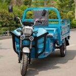 Wholesale 850W-1000W Electric Cargo Tricycle 60V 3-Wheel Bike for Adults with Open Body Electric Motorcycle Tricycle - image 4