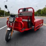 Wholesale Heavy Duty Electric Tricycle High Performance Daily Use Farm Cargo Truck Open Body Frame Dumper Trike drop-side bed - image 2