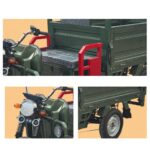 Wholesale High Quality 3-Wheel Adult Motorized Open Body Electric Cargo Tricycle with 500W Differential Motor - image 5